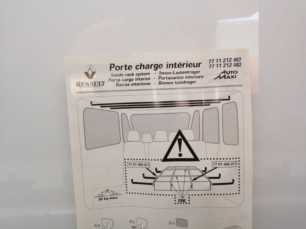 Barras techo NISSAN NOTE (E11, NE11) 5
