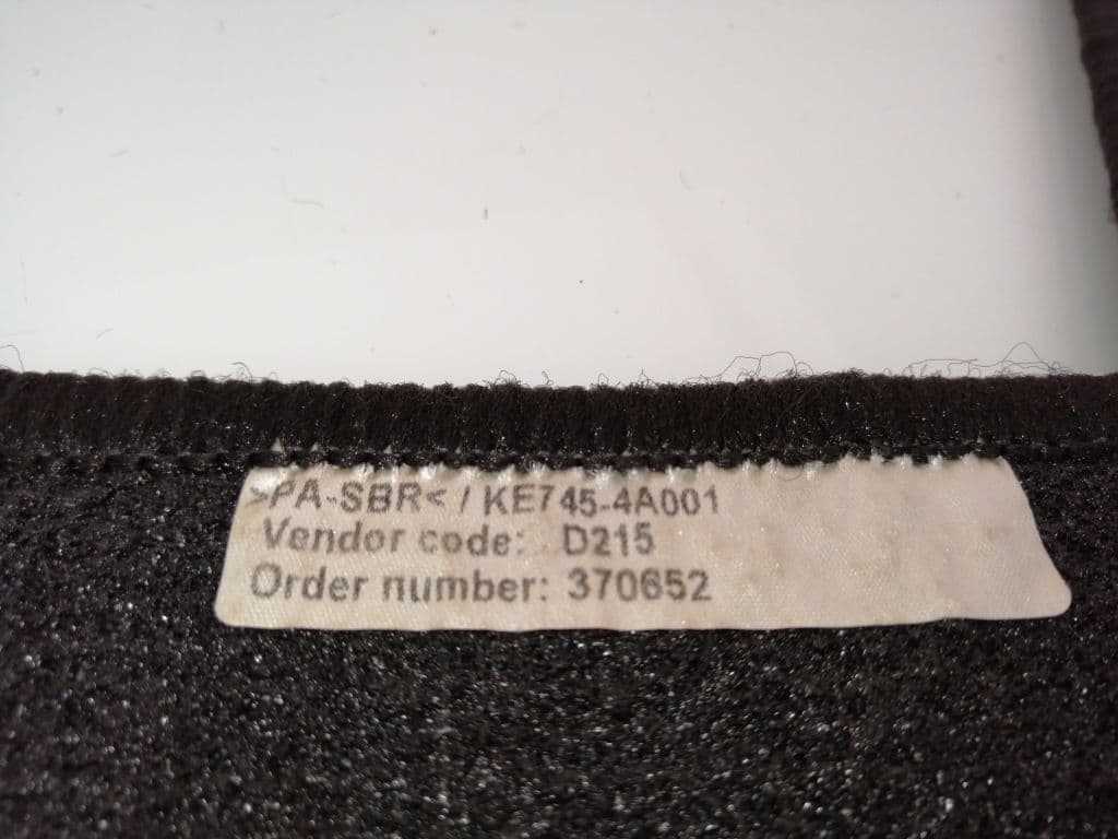 Juego tapizados / cartoneras NISSAN NOTE (E11, NE11) 4