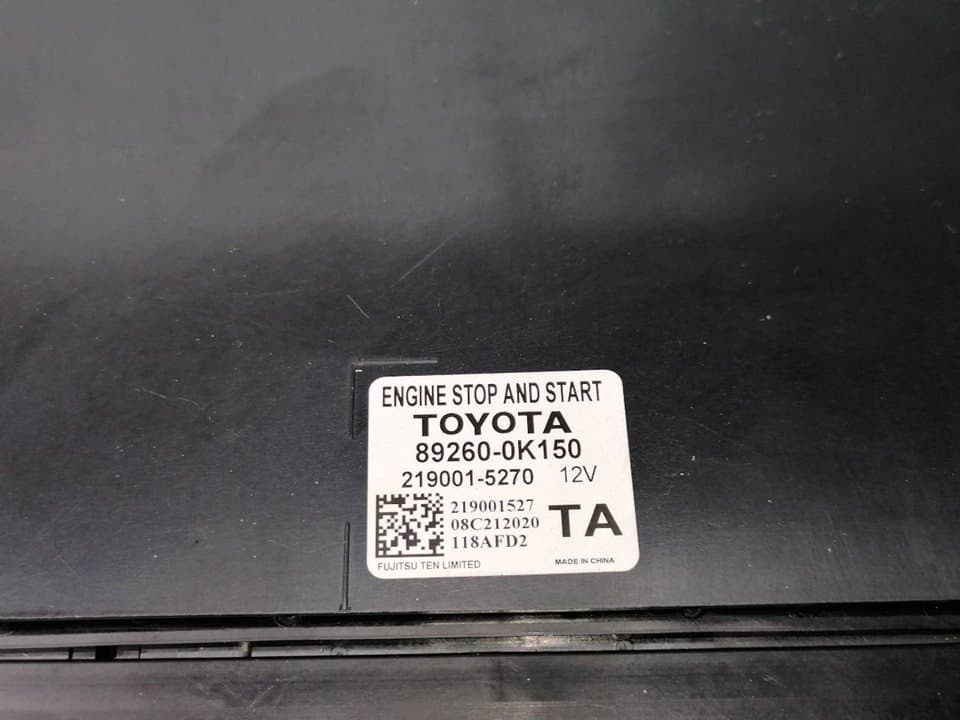 Modulo electronico TOYOTA HILUX (GUN1) 3