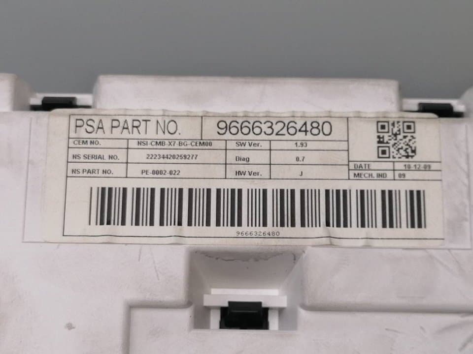 Cuadro instrumentos CITROEN C5 STATION WAGON 3