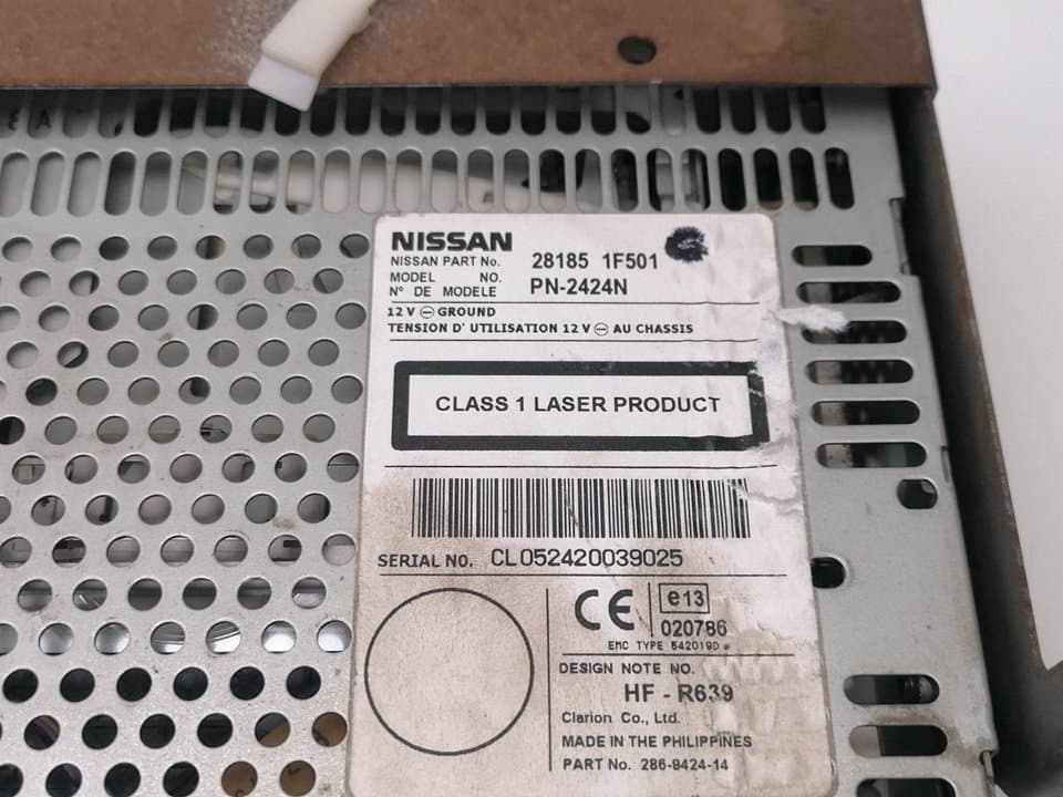 Sistema audio / radio cd NISSAN TERRANO II (R20)