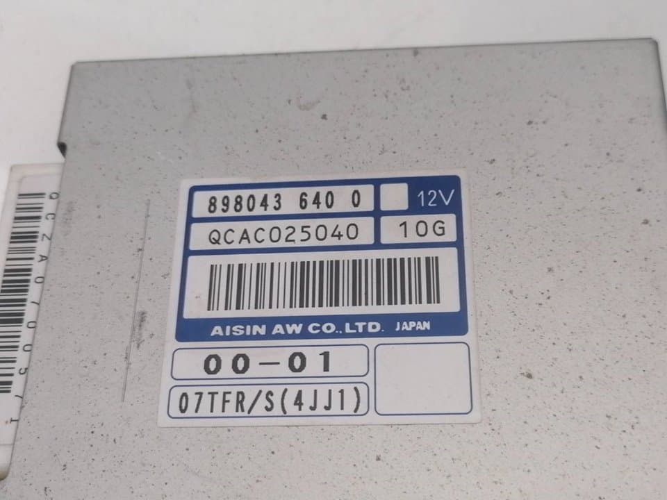 Modulo electronico ISUZU D-MAX 4