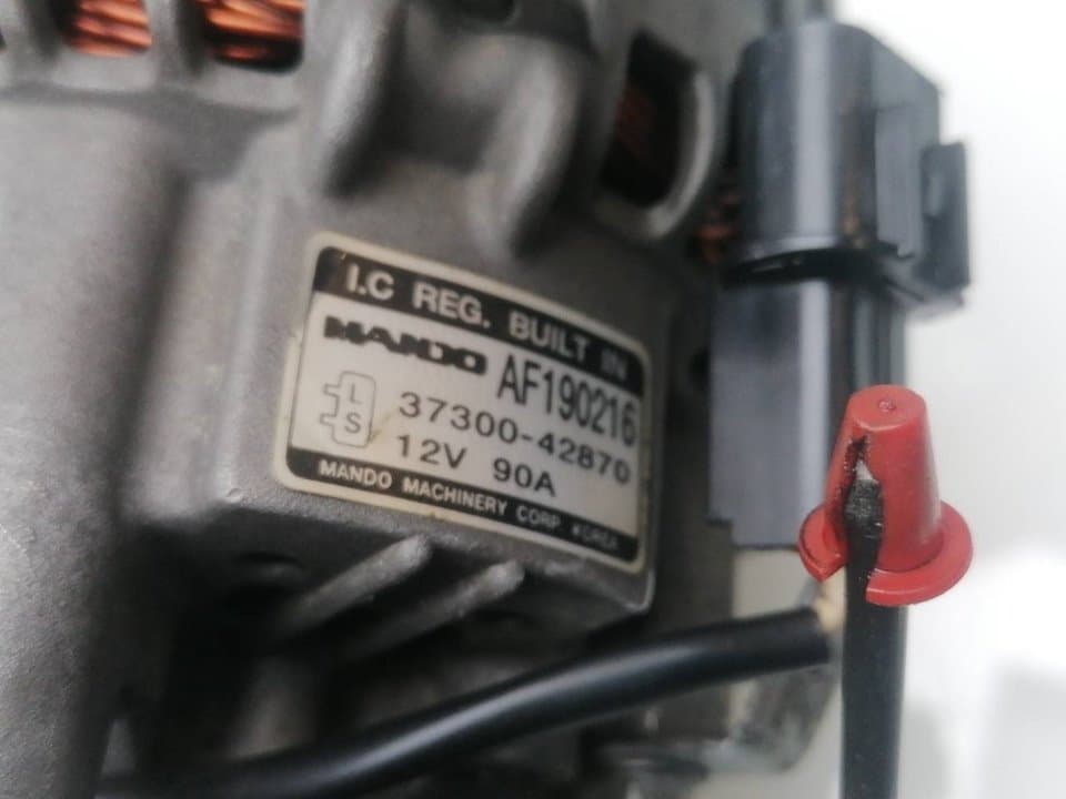 Alternador HYUNDAI GALLOPER II (JK-01) 4