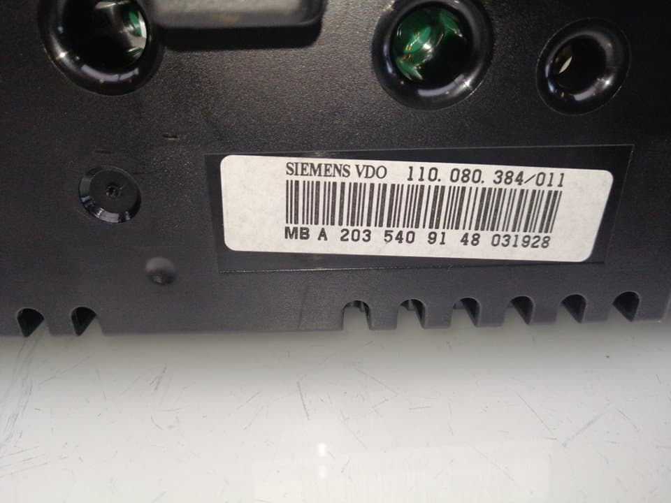 Cuadro instrumentos MERCEDES-BENZ CLASE C (W203) BERLINA 3