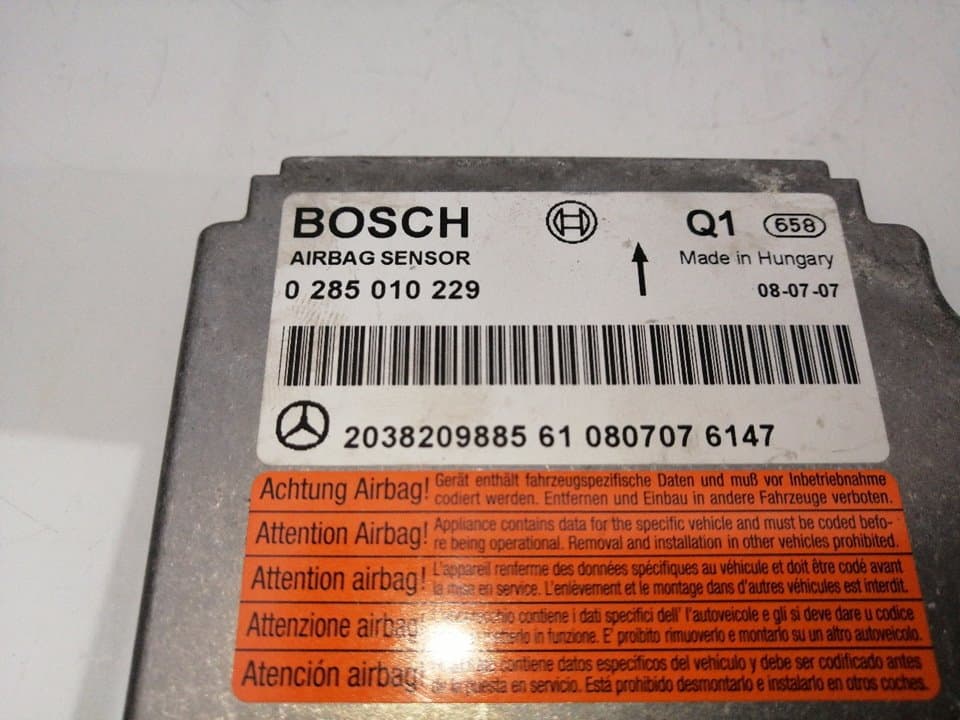 Centralita airbag MERCEDES-BENZ CLASE C (W203) BERLINA 2