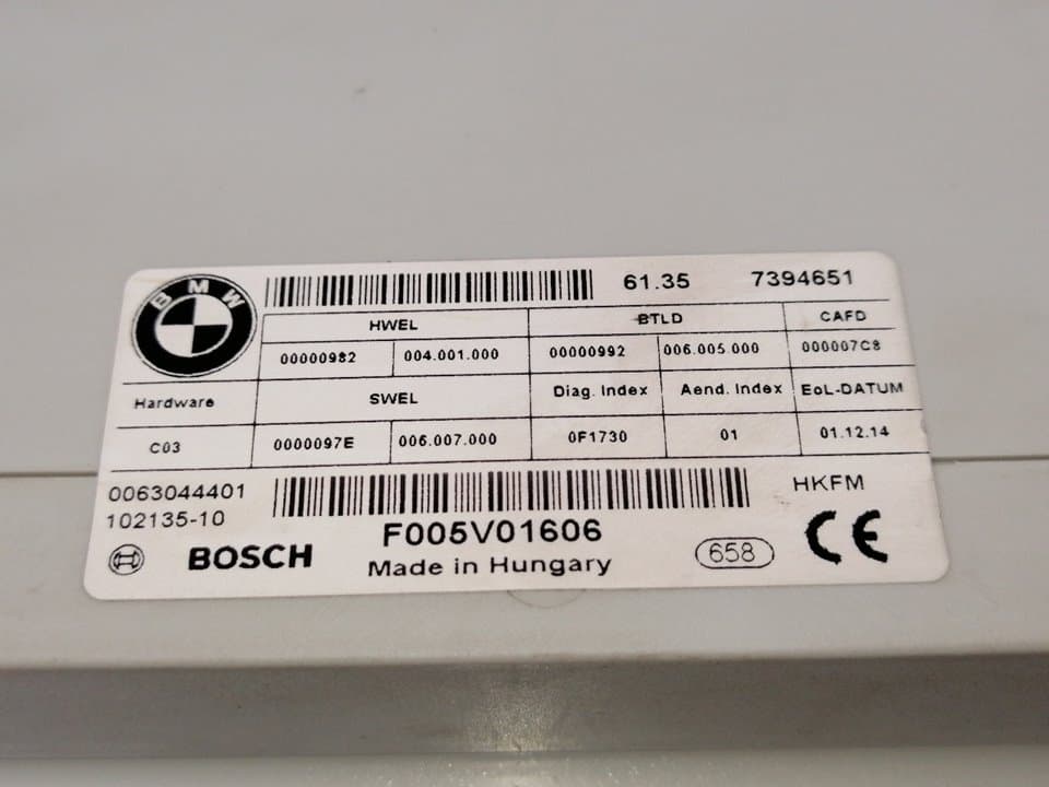 Modulo electronico BMW 5 TOURING (F11) 520 D XDRIVE (2011 - 2017) 2000CCM 5