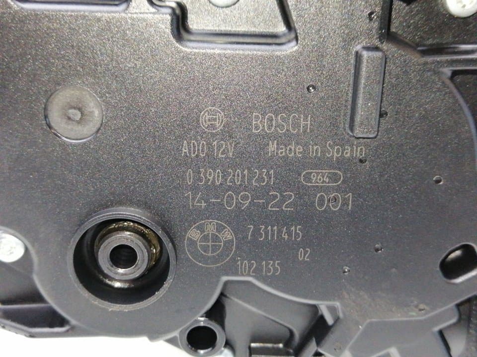 Motor limpia trasero BMW 5 TOURING (F11) 520 D XDRIVE (2011 - 2017) 2000CCM 4