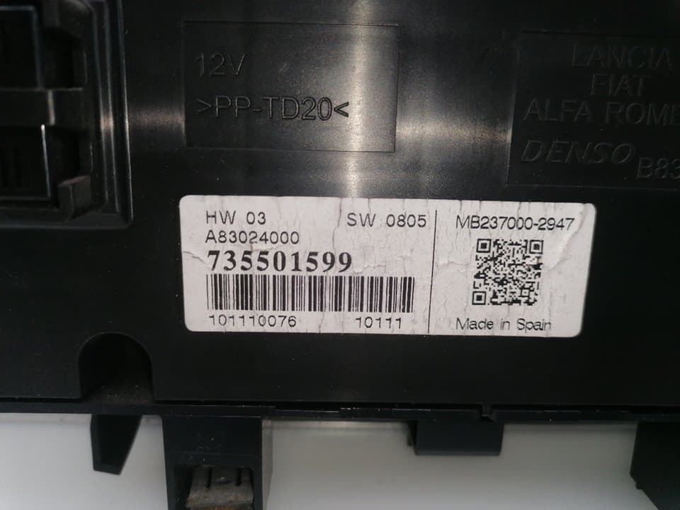 Mando climatizador FIAT PUNTO (199) 3