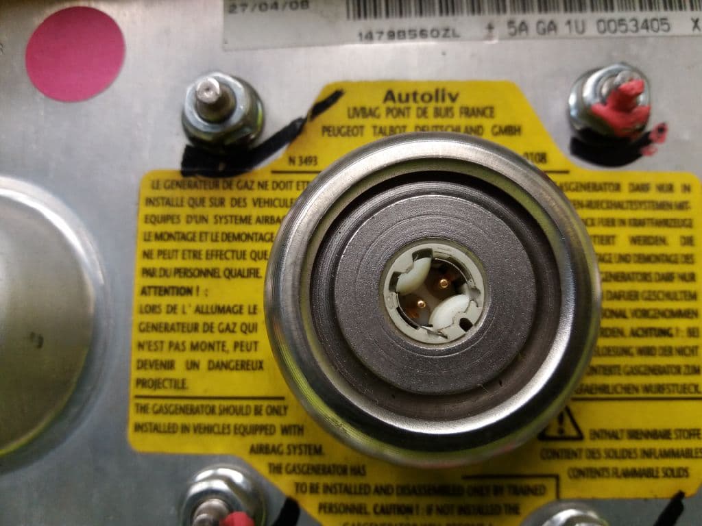 Airbag delantero izquierdo PEUGEOT PARTNER (S2) 2