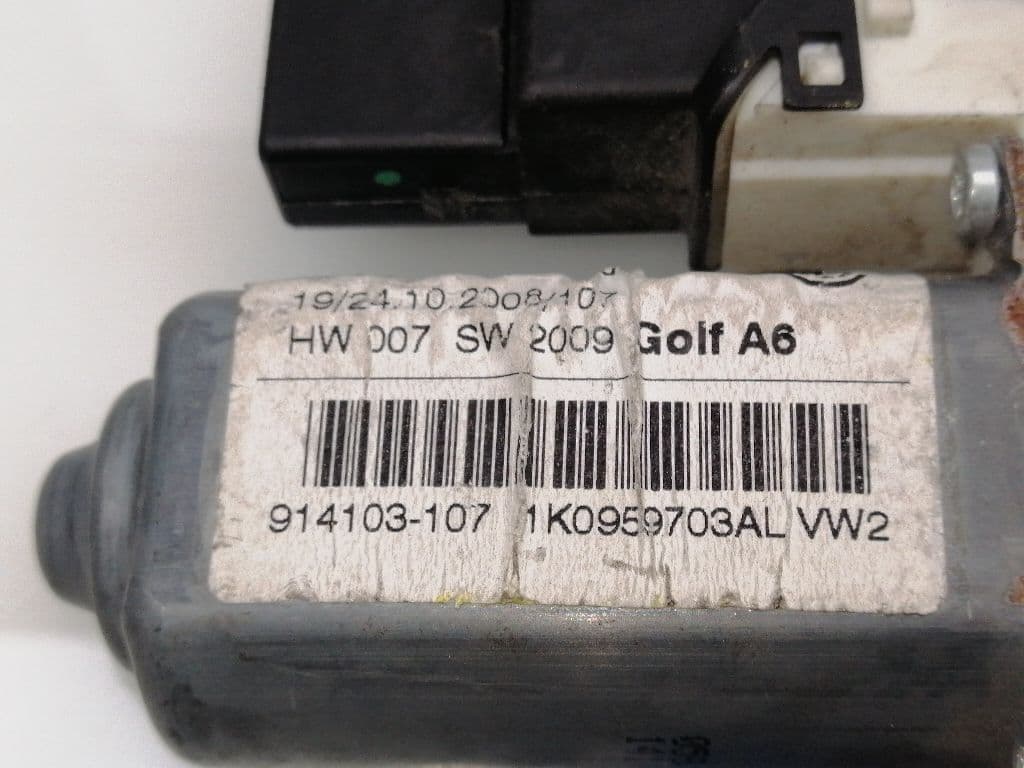 Motor elevalunas trasero izquierdo VOLKSWAGEN GOLF VI VARIANT (AJ5) 5