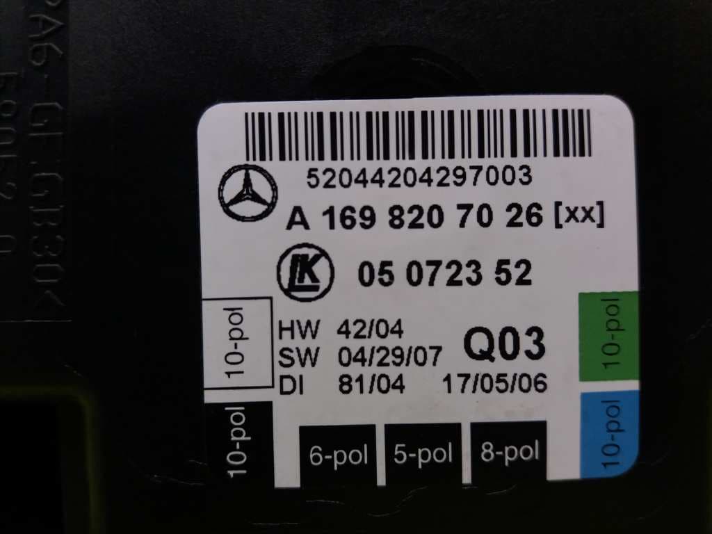 Modulo electronico MERCEDES-BENZ CLASE B (W246) 5
