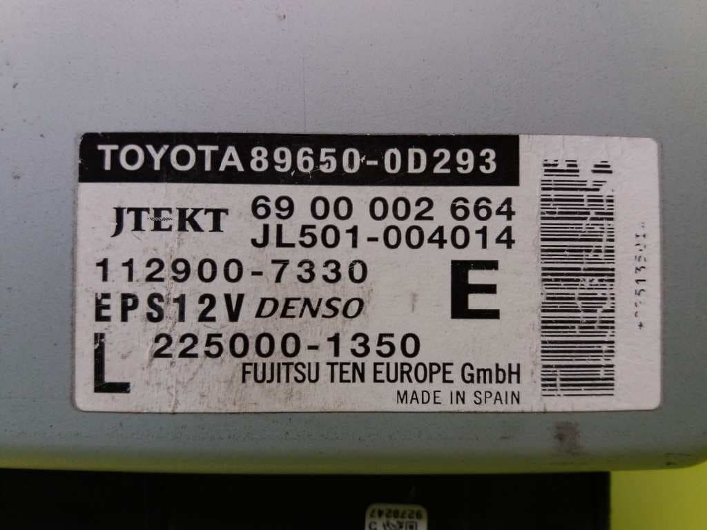 Modulo electronico TOYOTA YARIS (KSP9/SCP9/NLP9) 4