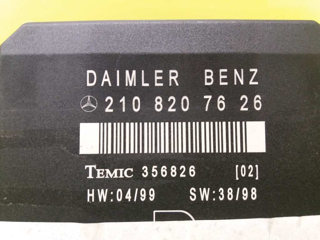 Modulo electronico MERCEDES-BENZ CLASE E (W211) BERLINA 2