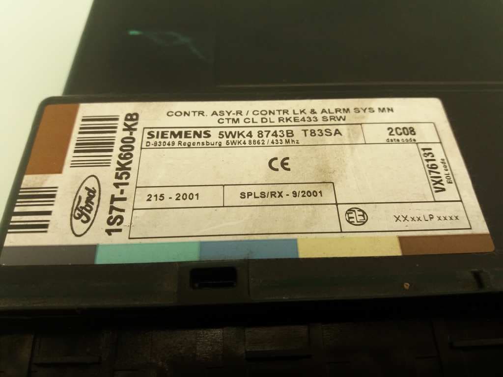 Modulo electronico FORD MONDEO BERLINA/FAMILIAR (FD) 2