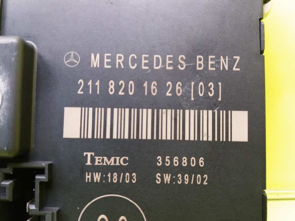 Modulo electronico MERCEDES-BENZ CLASE E (W211) BERLINA 5