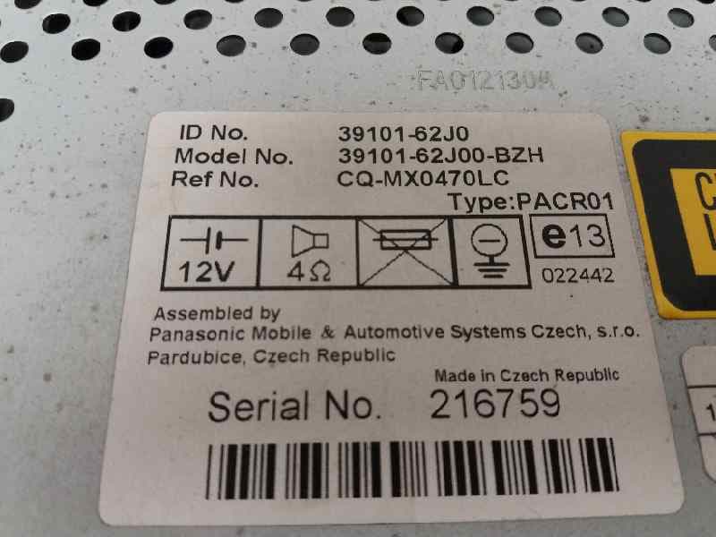 Sistema audio / radio cd SUZUKI SWIFT SF BERLINA (EA) 2