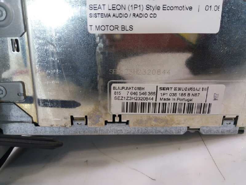 Sistema audio / radio cd SEAT LEON (1P1) 4