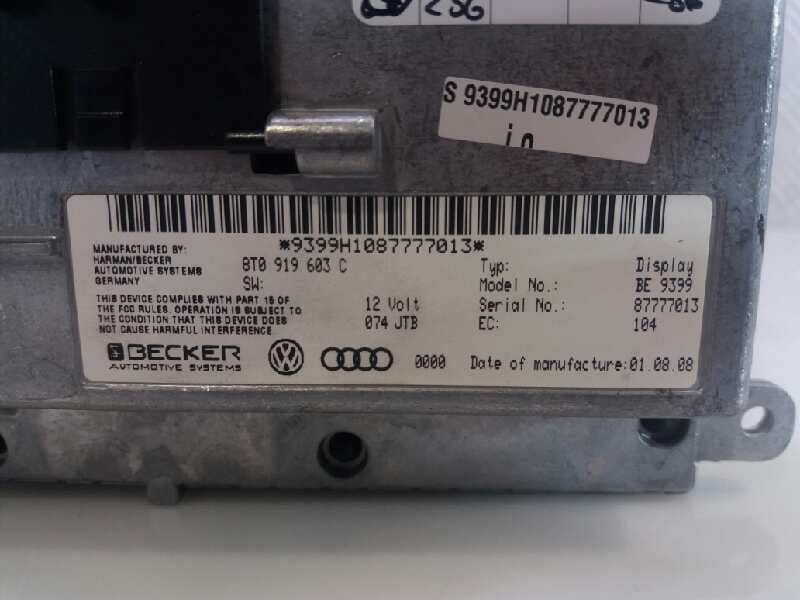 Sistema navegacion gps AUDI A4 BERLINA (8E) 5