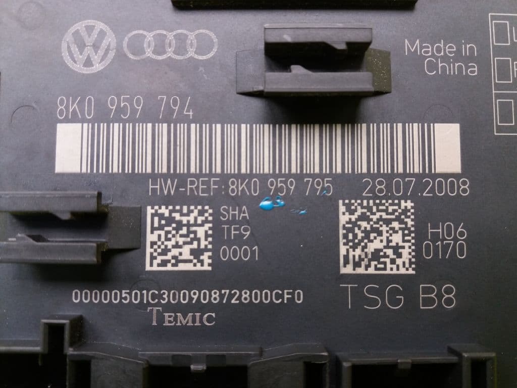 Modulo electronico AUDI A4 BERLINA (8E) 4
