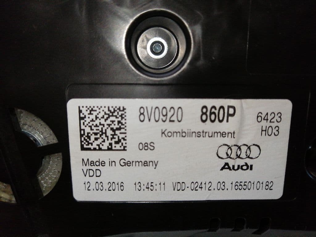 Cuadro instrumentos AUDI A3 SPORTBACK (8P) 3