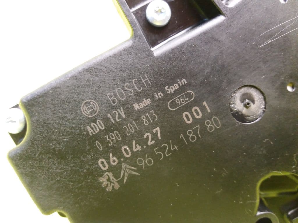 Motor limpia trasero PEUGEOT 207 4