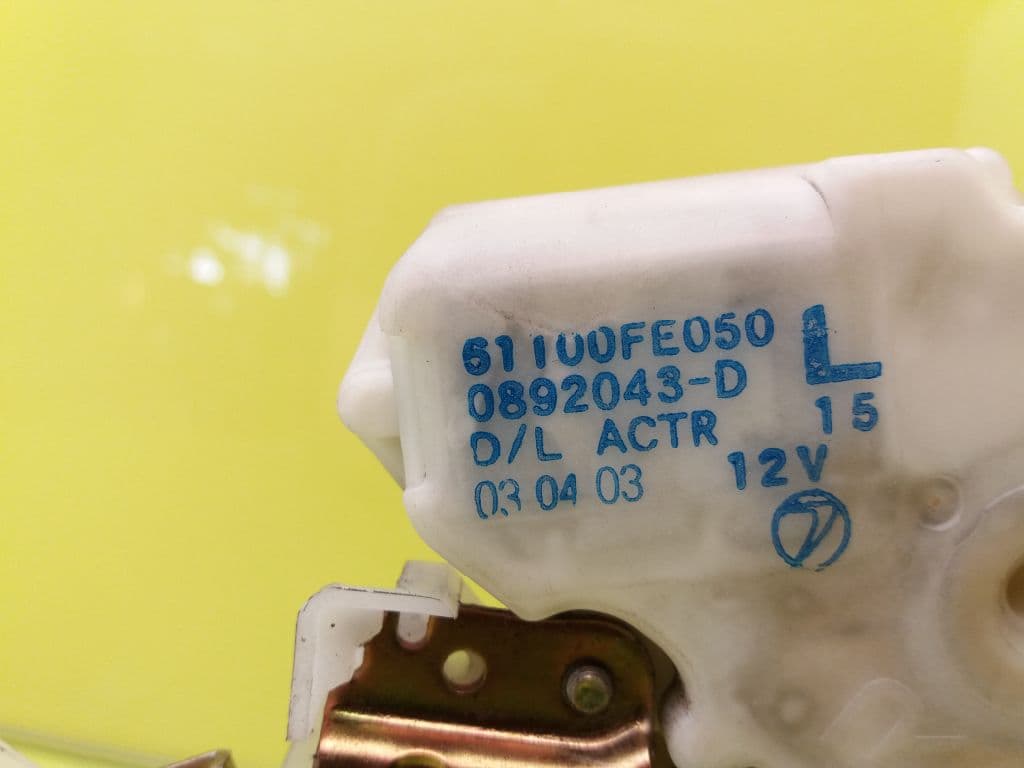 Cerradura puerta trasera izquierda SUBARU IMPREZA G12 5