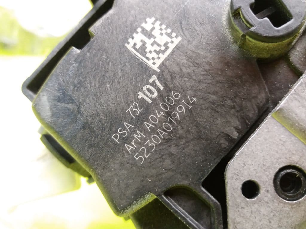 Cerradura puerta trasera derecha PEUGEOT 308 3