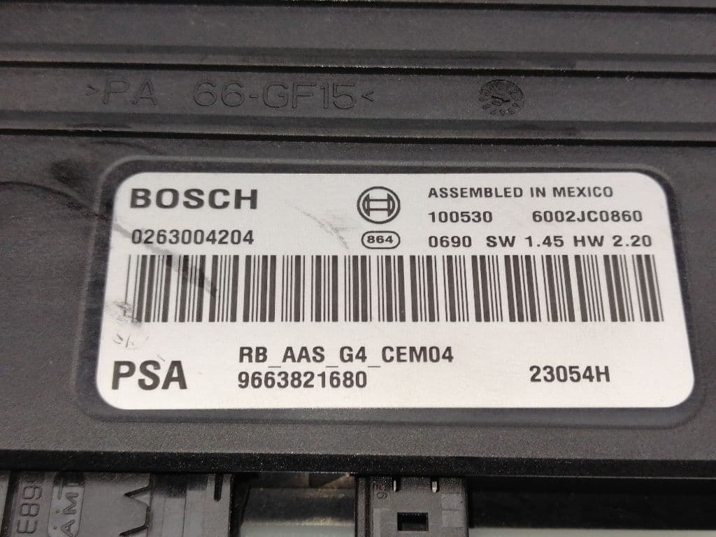 Modulo electronico PEUGEOT 308 2