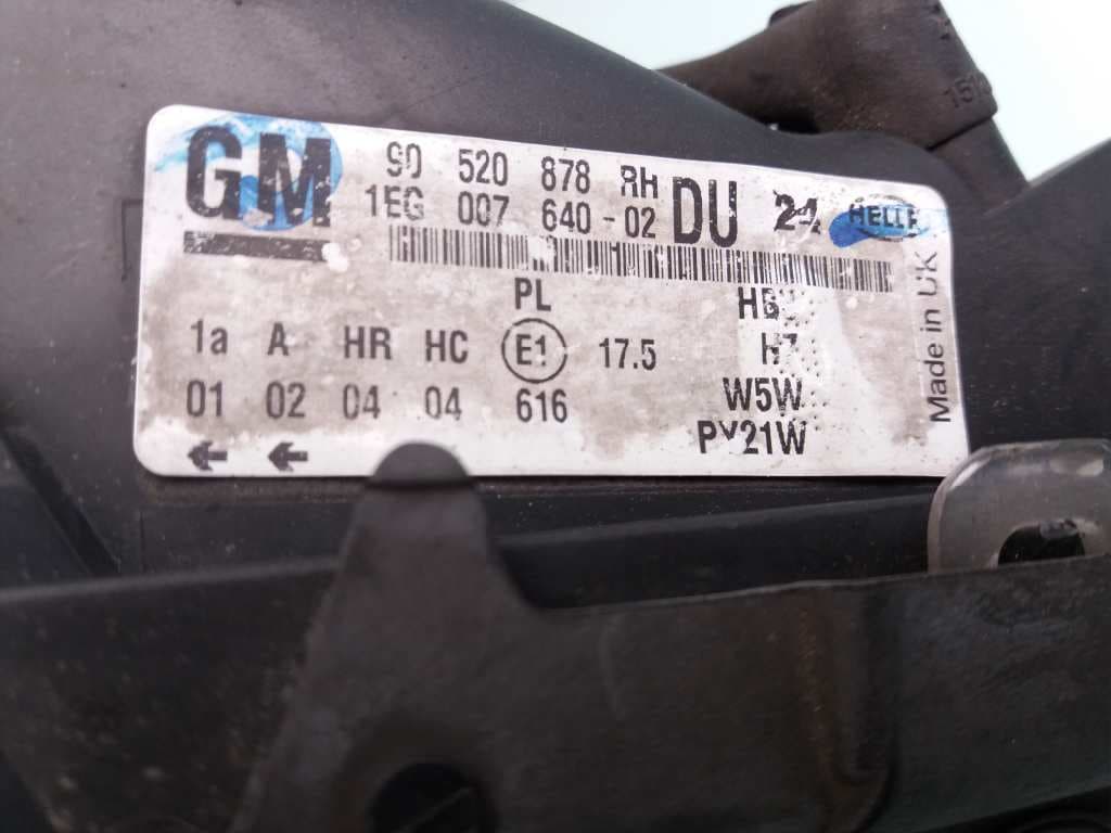 Faro derecho OPEL ASTRA G CARAVAN 2