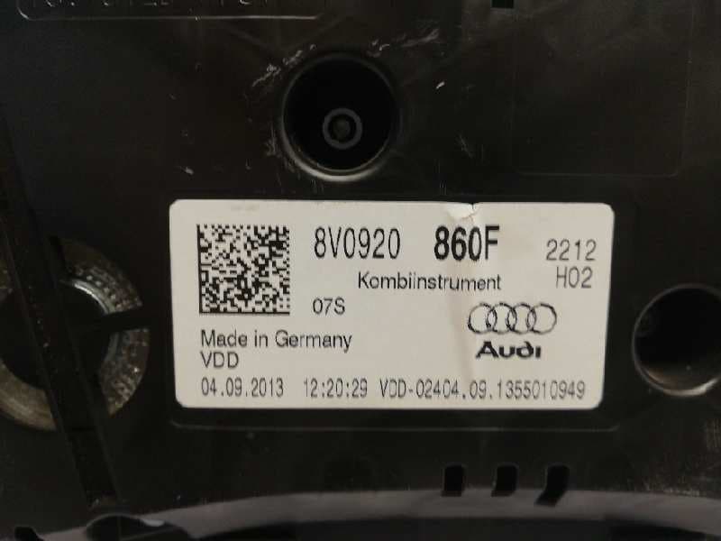 Cuadro instrumentos AUDI A3 (8V) 5