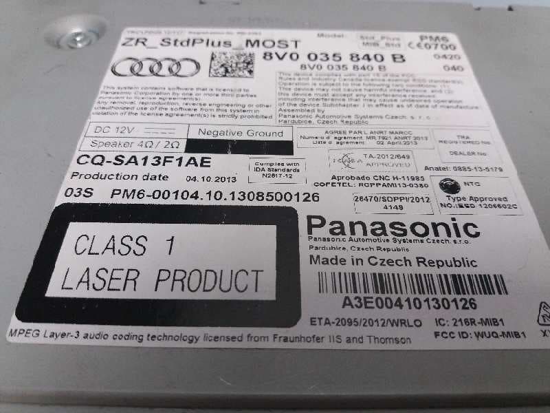 Sistema navegacion gps AUDI A3 (8V) 4