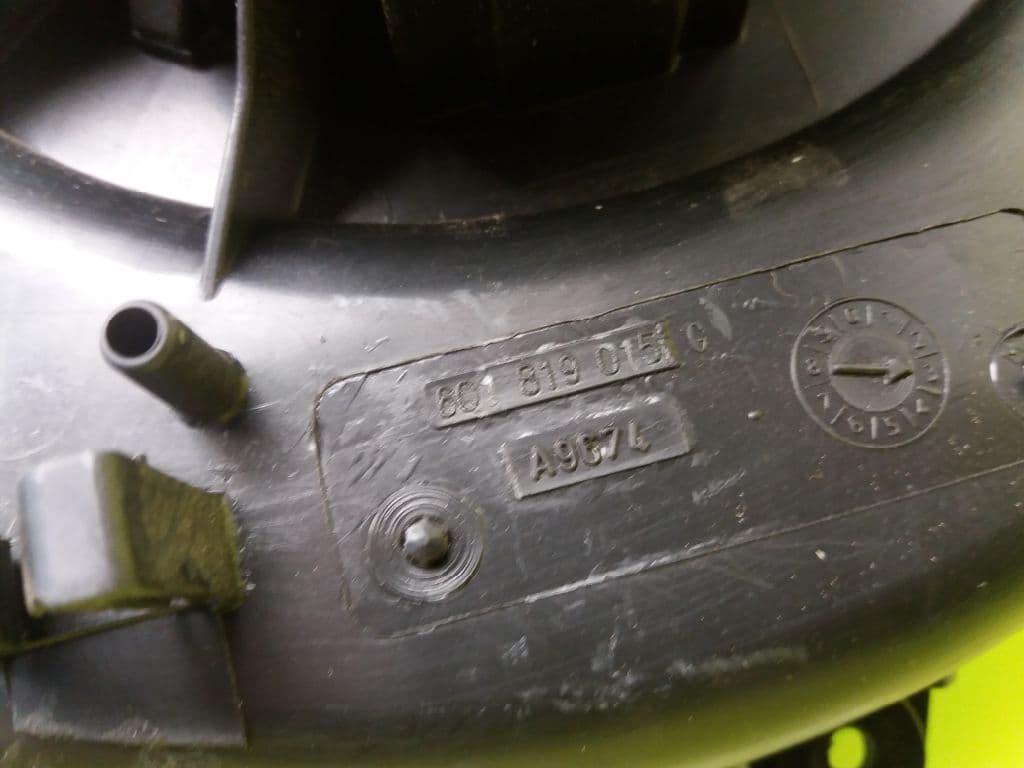 Motor calefaccion SKODA FABIA (6Y2/6Y3) 5