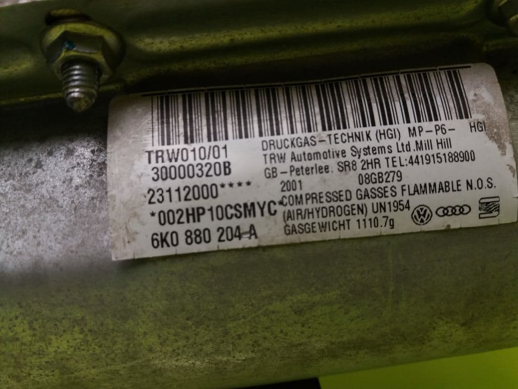 Airbag delantero derecho SEAT CORDOBA BERLINA (6K2) 3