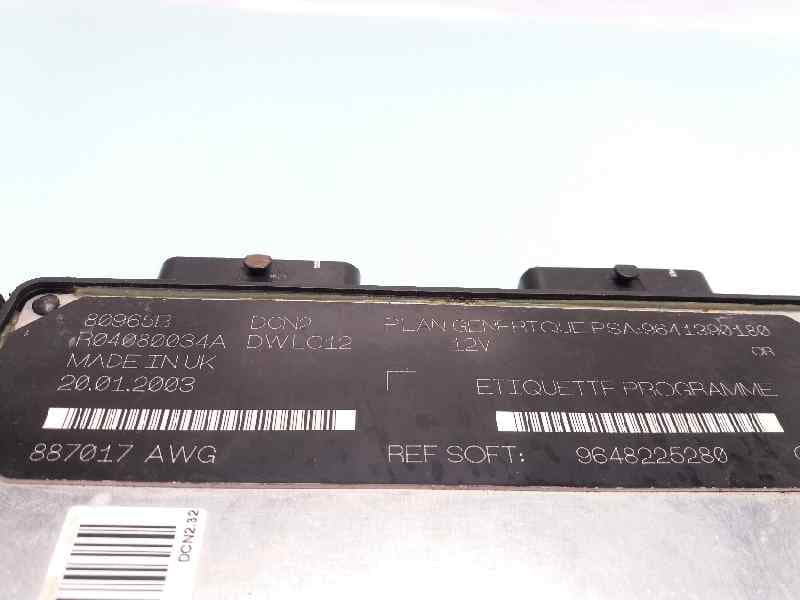 Centralita motor uce PEUGEOT PARTNER (S2) 2