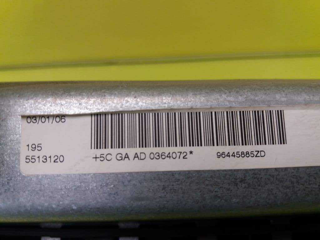 Airbag delantero izquierdo PEUGEOT 407 5