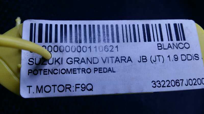 Pedal acelerador SUZUKI GRAND VITARA 3 PUERTAS SQ (GT) 2