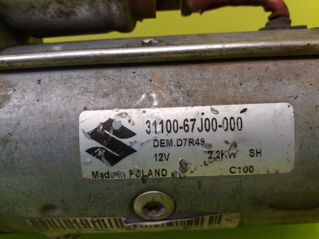 Motor arranque SUZUKI GRAND VITARA 3 PUERTAS SQ (GT) 2