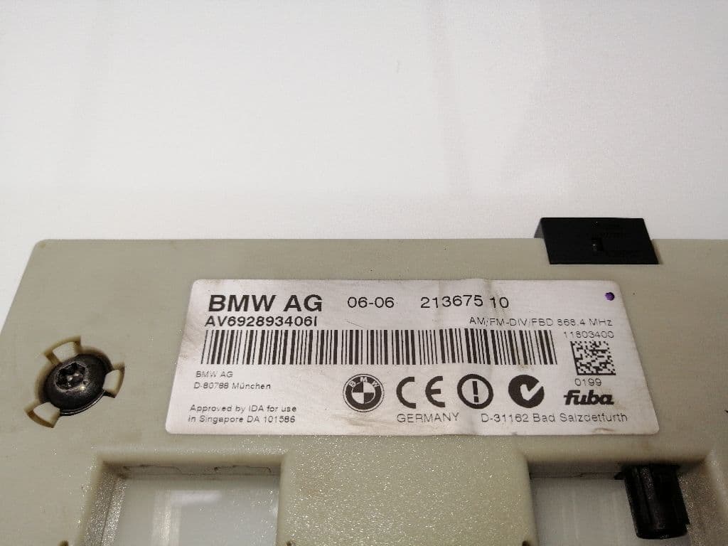 Modulo electronico BMW SERIE 3 BERLINA (E90) 5