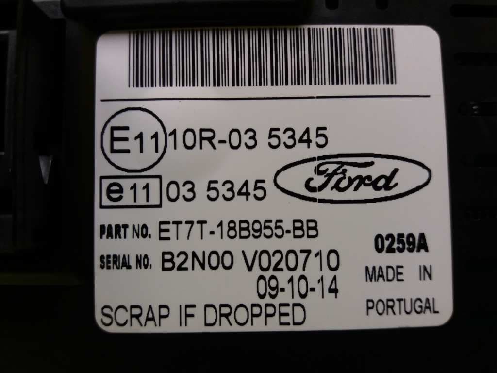 Pantalla multifuncion FORD FIESTA (CE1) 2