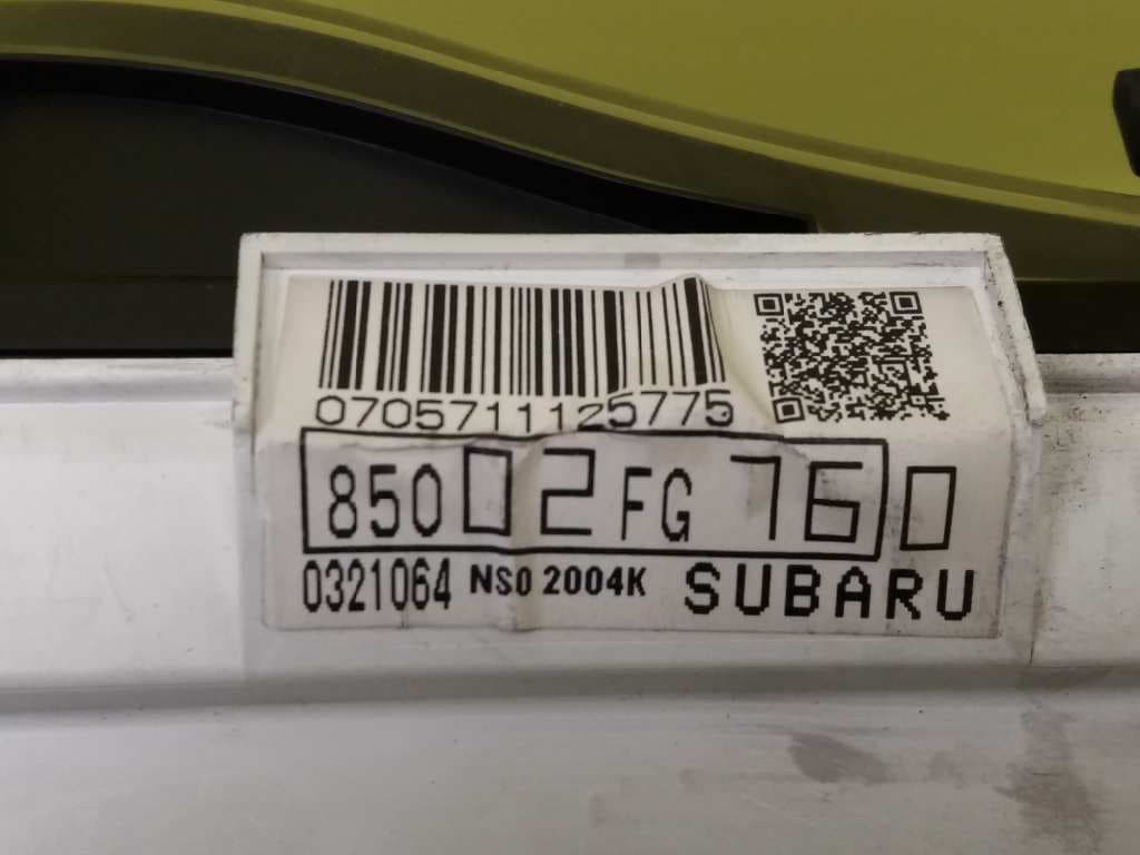 Cuadro instrumentos SUBARU IMPREZA G12 3