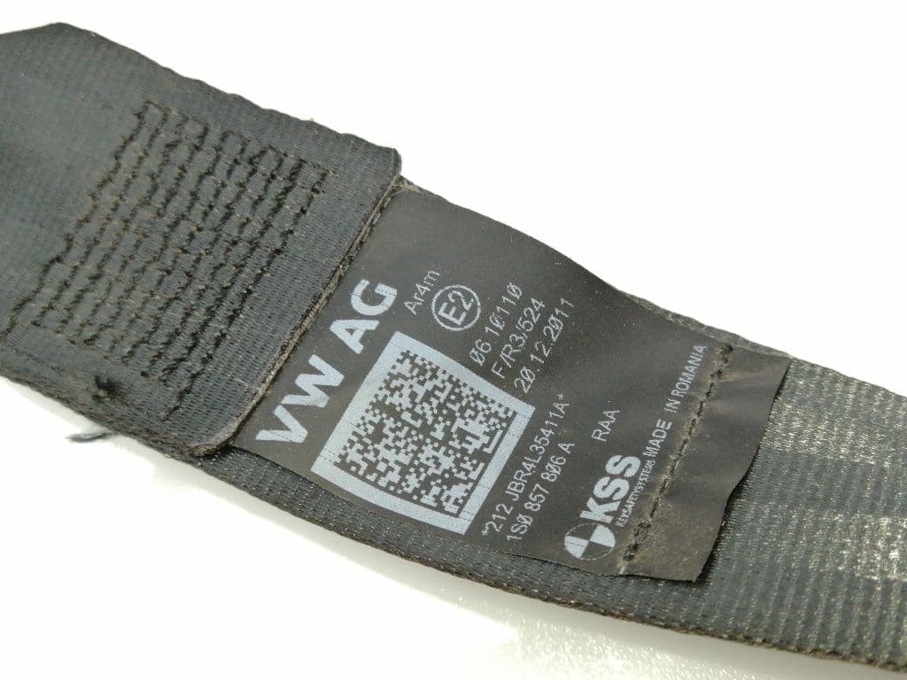 Cinturon seguridad trasero derecho SEAT MII (KF1) 2