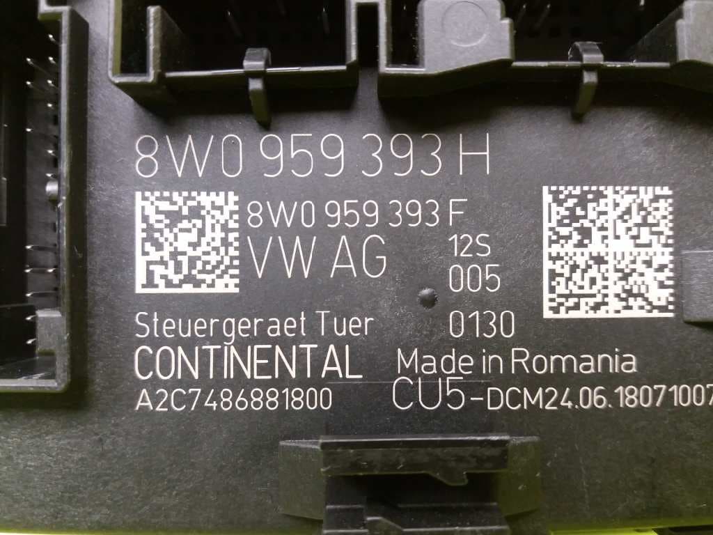 Modulo electronico AUDI A4 BERLINA (8E) 5