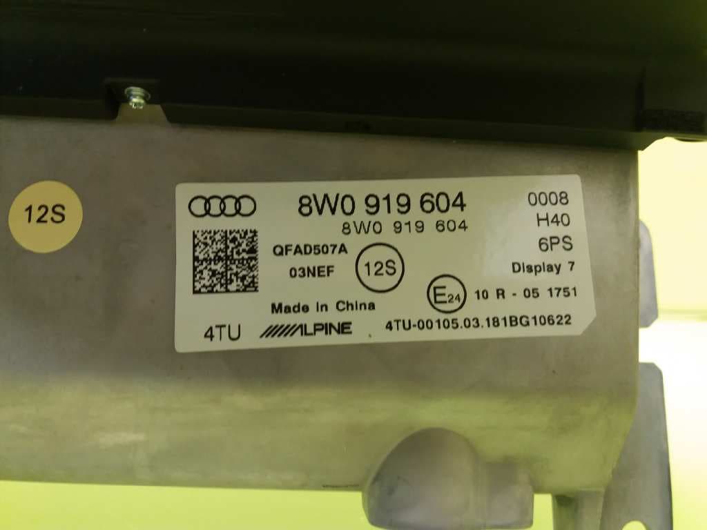 Sistema audio / radio cd AUDI A4 BERLINA (8E) 4
