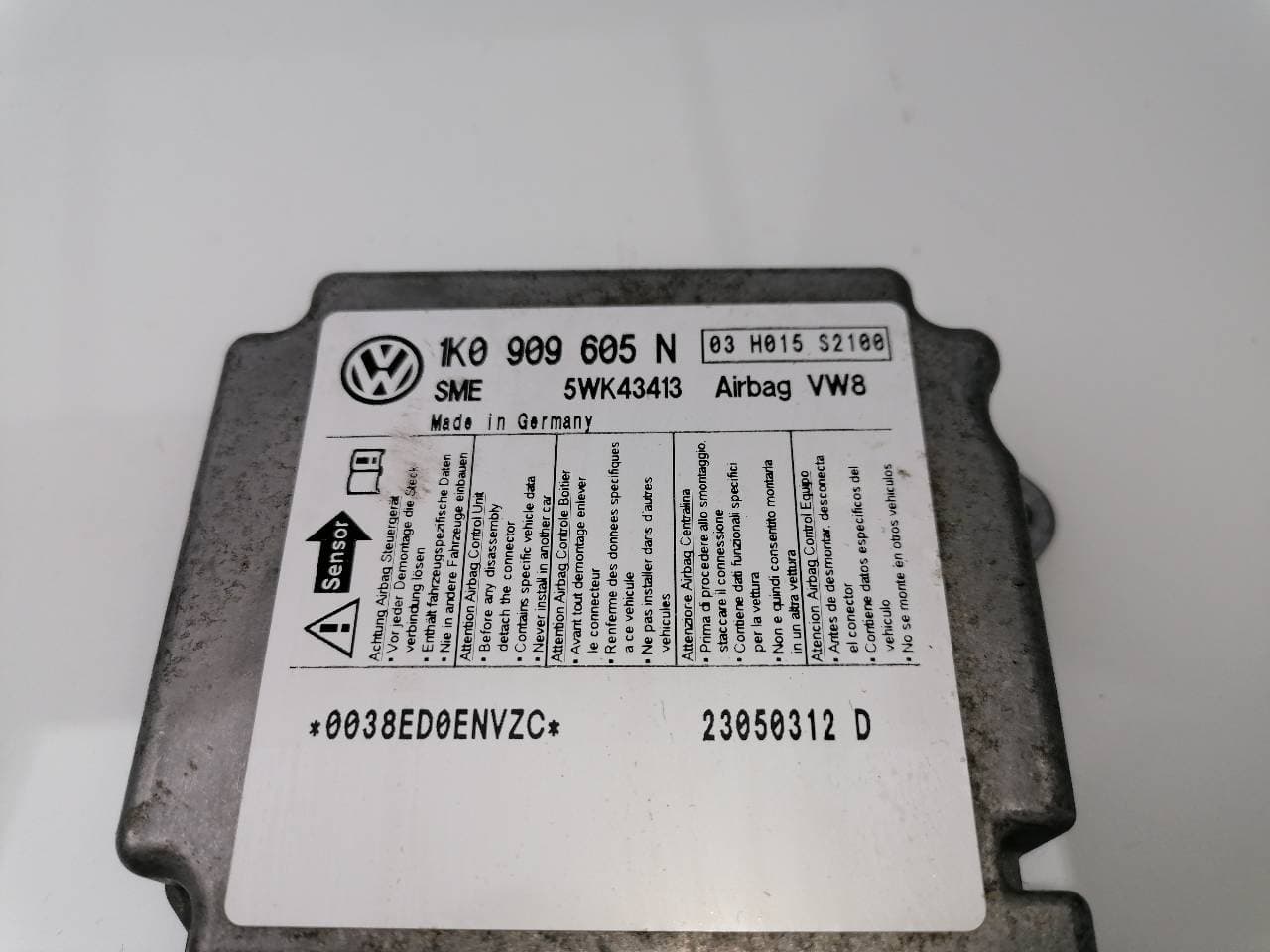 Centralita airbag SEAT ALTEA XL (5P5) 4