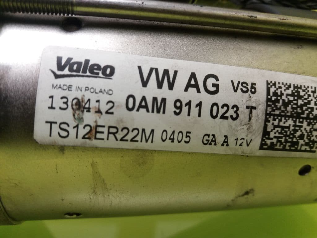 Motor arranque VOLKSWAGEN POLO (6R1) 3