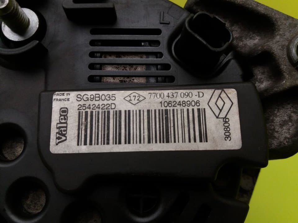 Alternador RENAULT CLIO II FASE I (B/CBO) 5
