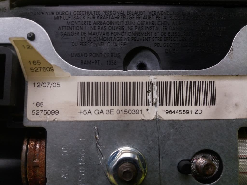Airbag delantero izquierdo PEUGEOT 407 4