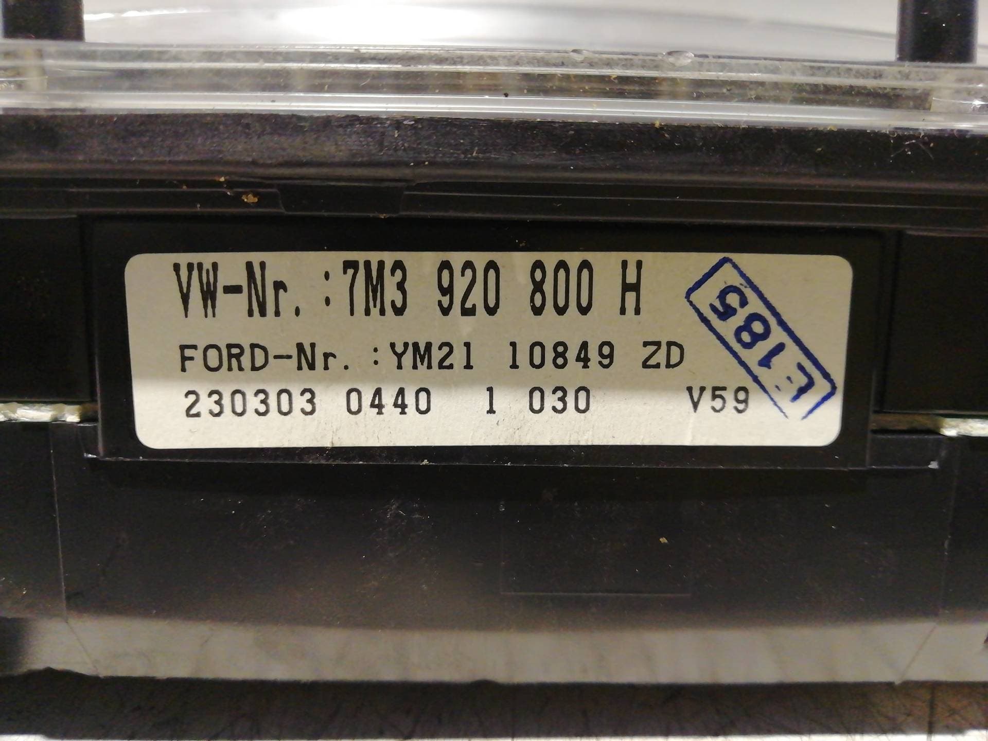 Cuadro instrumentos VOLKSWAGEN SHARAN (7M8) 2