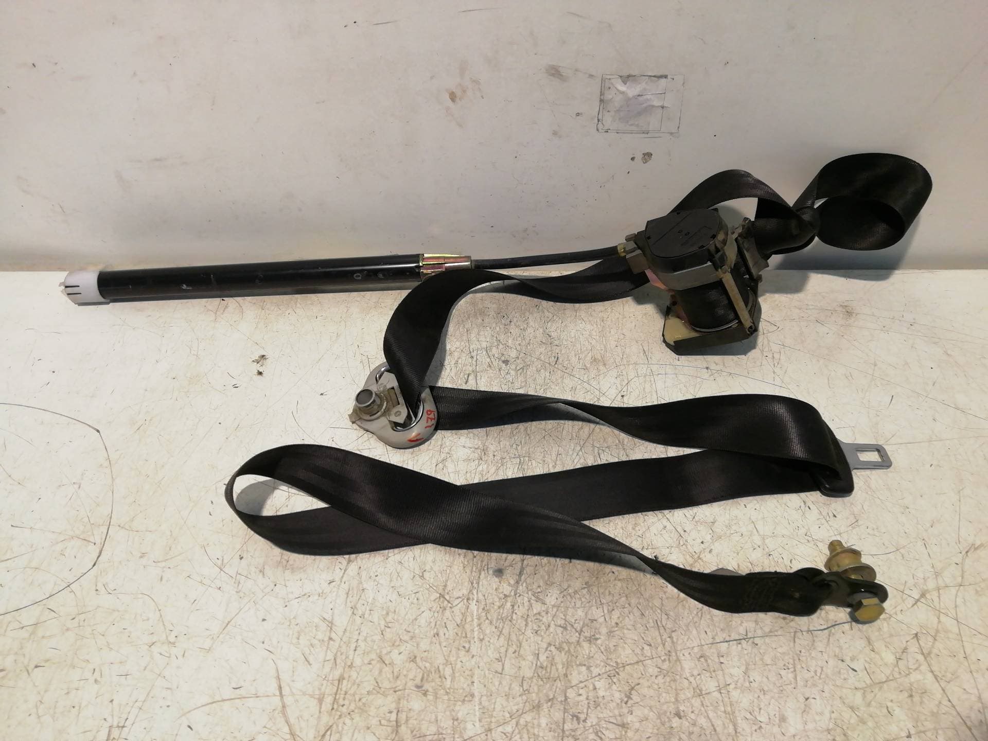 Cinturon seguridad delantero izquierdo VOLKSWAGEN SHARAN (7M8) 3