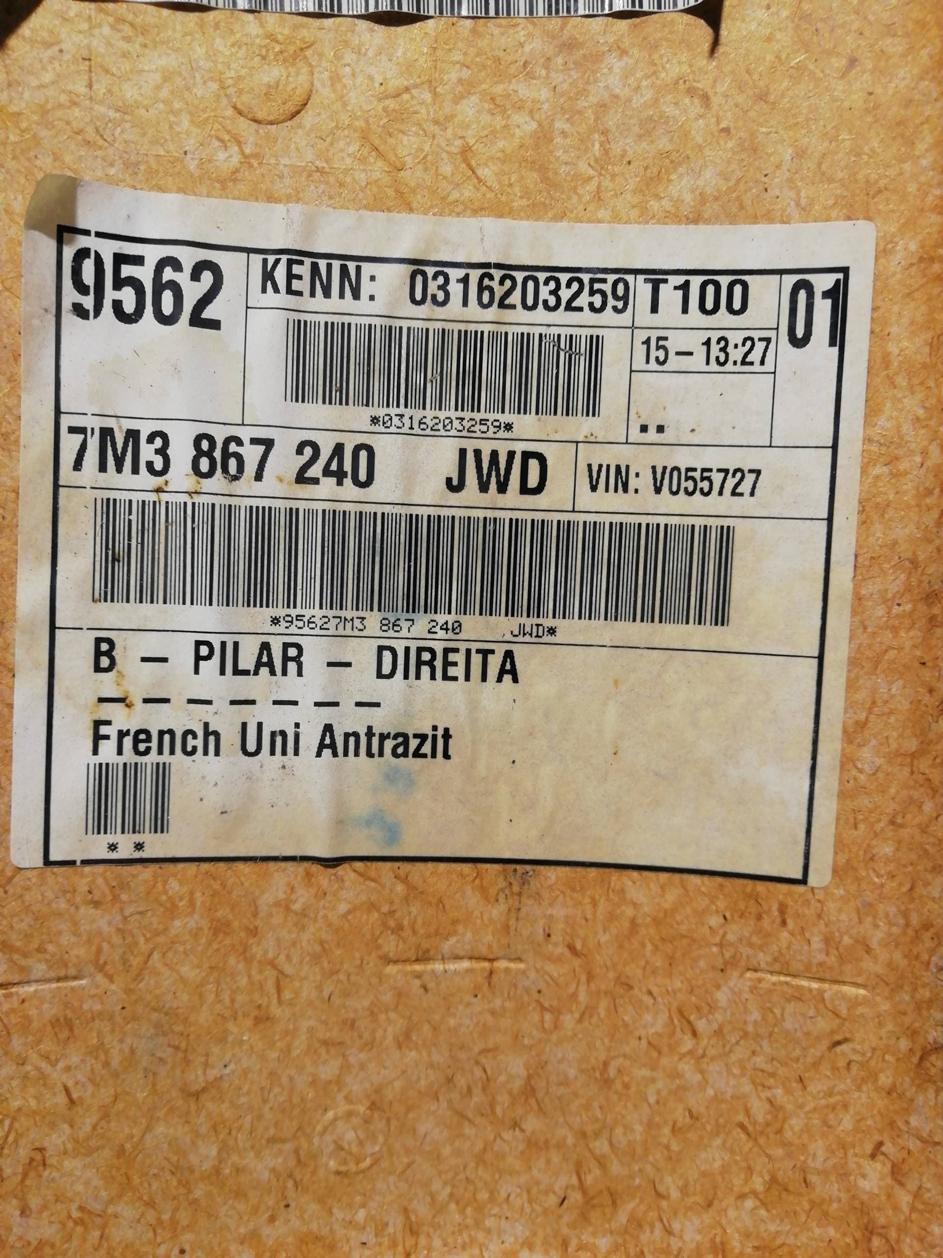 Plastico VOLKSWAGEN SHARAN (7M8) 2
